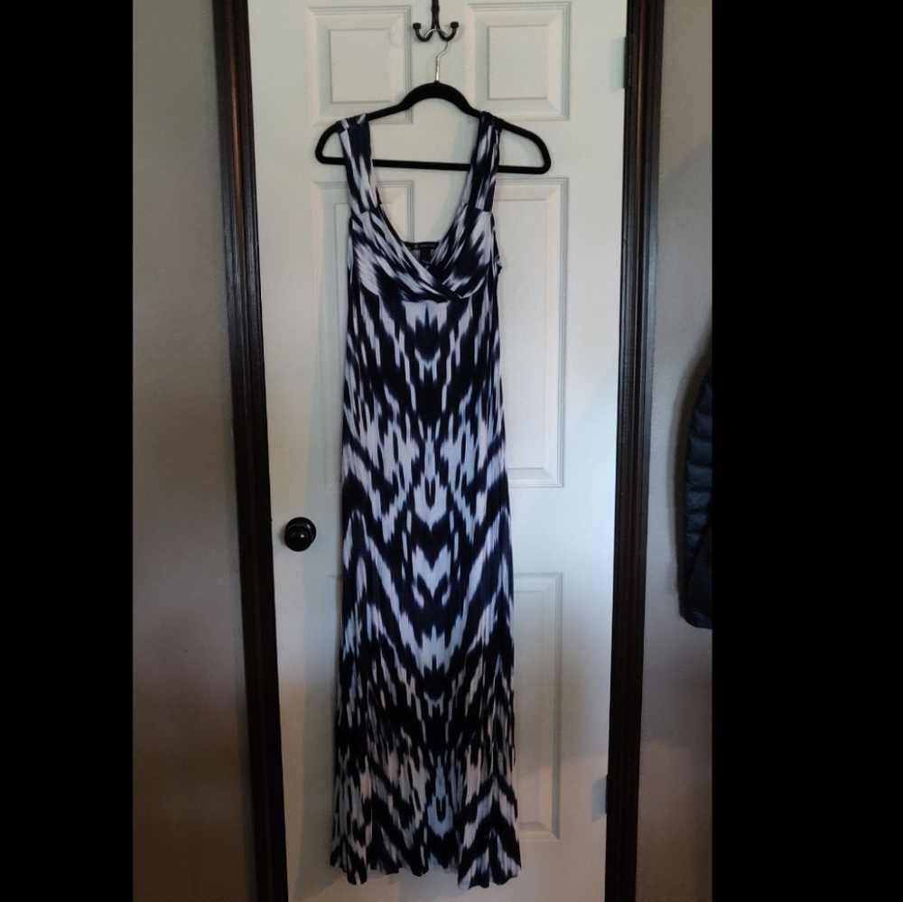 INC floor length dress. Size large